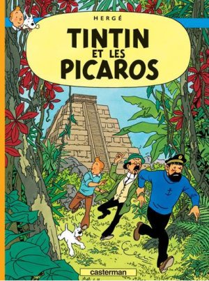 couverture, jaquette Tintin (Les aventures de) 22  - Tintin et les PicarosFac-similé (grand format) (casterman bd) BD