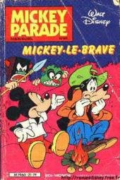couverture, jaquette Mickey Parade 21  - Mickey-le-brave (Disney Hachette Presse) Périodique