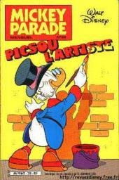couverture, jaquette Mickey Parade 38  - Picsou l'artiste (Disney Hachette Presse) Périodique