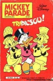 couverture, jaquette Mickey Parade 41  - Tripicsou ! (Disney Hachette Presse) Périodique