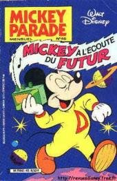couverture, jaquette Mickey Parade 45  - Mickey à l'écoute du futur (Disney Hachette Presse) Périodique
