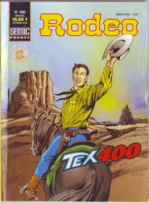 couverture, jaquette Rodéo 590  - Une voix dans la tempête (Tex 400)Simple (1987 - 1970) (SEMIC BD) Périodique