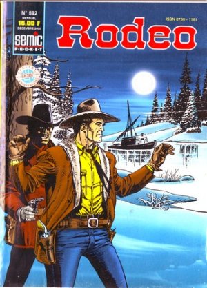 couverture, jaquette Rodéo 592  - Du sang sur la neige (Tex 402)Simple (1987 - 1970) (SEMIC BD) Périodique