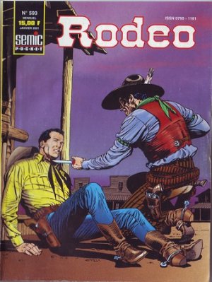 couverture, jaquette Rodéo 593  - Bandes rivales (Tex 403)Simple (1987 - 1970) (SEMIC BD) Périodique