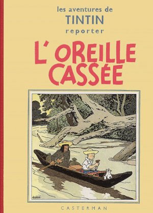 couverture, jaquette Tintin (Les aventures de) 6  - L'oreille casséeFac-similé (Noir et Blanc) (casterman bd) BD