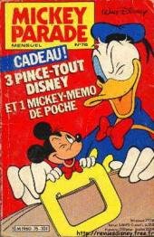 couverture, jaquette Mickey Parade 76  - 3 pince-tout Disney (Disney Hachette Presse) Périodique