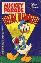 couverture, jaquette Mickey Parade 77  - Relax, Donald ! (Disney Hachette Presse) Périodique
