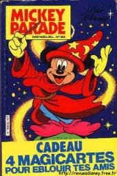 couverture, jaquette Mickey Parade 80  - 4 Magicartes (Disney Hachette Presse) Périodique