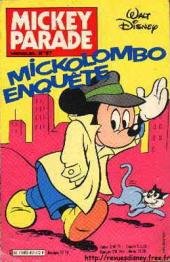 couverture, jaquette Mickey Parade 87  - Mickolombo enquête (Disney Hachette Presse) Périodique