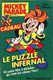couverture, jaquette Mickey Parade 91  - Le puzzle infernal (Disney Hachette Presse) Périodique
