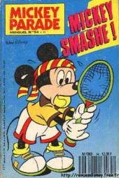 couverture, jaquette Mickey Parade 94  - Mickey smashe ! (Disney Hachette Presse) Périodique