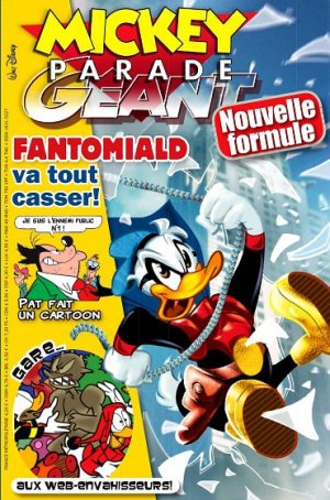 couverture, jaquette Mickey Parade 320  - Fantomiald va tout casser ! (Disney Hachette Presse) Périodique