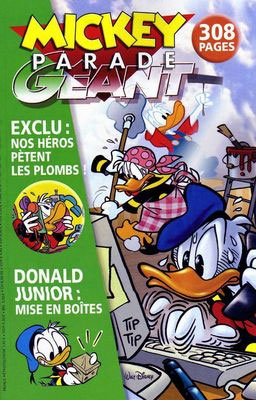 Mickey Parade 296 - Donald Junior : Mise en boîtes