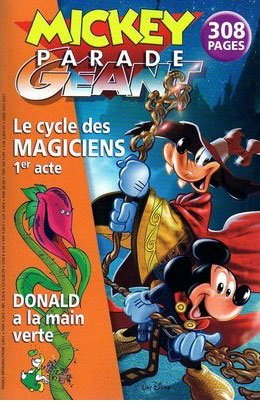 couverture, jaquette Mickey Parade 297  - Le cycle des magiciens (Disney Hachette Presse) Périodique