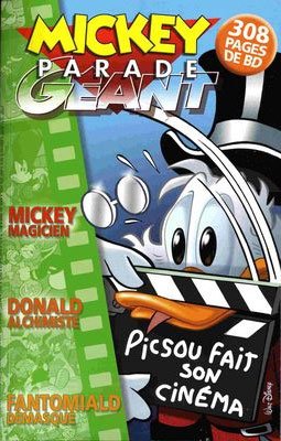couverture, jaquette Mickey Parade 307  - Picsou fait son cinéma (Disney Hachette Presse) Périodique