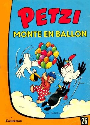 Petzi 26 - Petzi monte en ballon