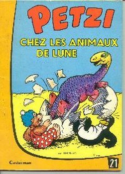 Petzi 21 - Petzi chez les animaux de Lune
