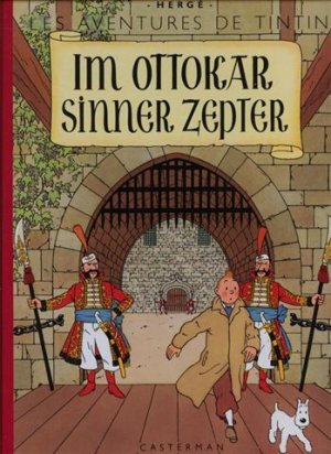 couverture, jaquette Tintin (Les aventures de) 8  - Im Ottokat sinner ZepterAlsacien simple (casterman bd) BD