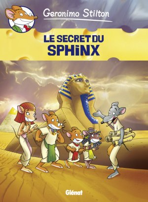 couverture, jaquette Géronimo Stilton 4  - Le secret du Sphinx (glénat bd) BD
