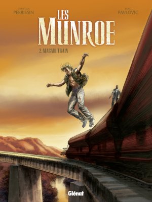 couverture, jaquette Les Munroe 2  - Magadi train (glénat bd) BD