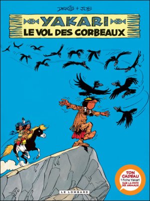 couverture, jaquette Yakari 14  - Le vol des corbeauxAvec fiche animal (le lombard) BD