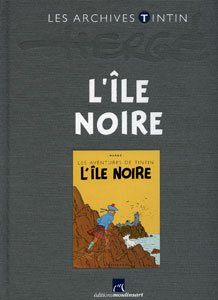 couverture, jaquette Tintin (Les aventures de) 4  - L'île noireLes archives Tintin (Editions Moulinsart) BD