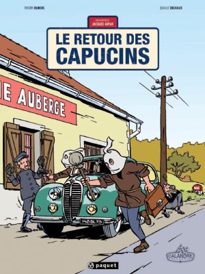 couverture, jaquette Une aventure de Jacques Gipar 2  - Le retour des capucins (paquet bd) BD