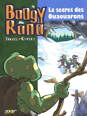 couverture, jaquette Boogy et Rana 3  - Le secret des Ouaouarons (Joker éditions) BD