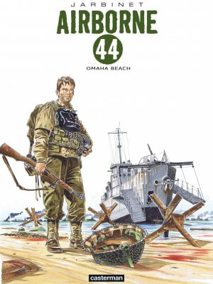 couverture, jaquette Airborne 44 3  - Omaha beach (casterman bd) BD
