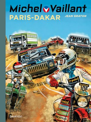couverture, jaquette Michel Vaillant 41  - Paris - Dakarsimple 2010 (dupuis) BD