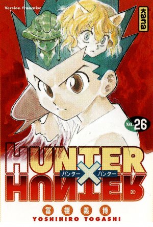 couverture, jaquette Hunter X Hunter 26  (kana) Manga