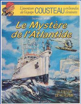 L'aventure de l'équipe Cousteau en bandes dessinées 6 - Le mystère de l'Atlantide - Le trésor de Pergame