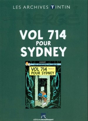couverture, jaquette Tintin (Les aventures de) 20  - Vol 714 pour SydneyLes archives Tintin (Editions Moulinsart) BD