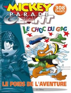couverture, jaquette Mickey Parade 304  - Le choc du gag... le poids de l'aventure!  (Disney Hachette Presse) Périodique