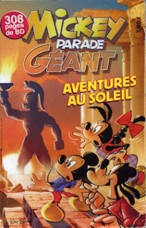 couverture, jaquette Mickey Parade 292  - Aventures au soleil  (Disney Hachette Presse) Périodique
