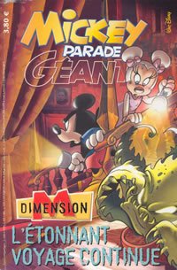 couverture, jaquette Mickey Parade 271  - Dimension M : L'étonnant voyage continue... (Disney Hachette Presse) Périodique