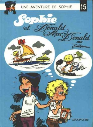couverture, jaquette Les bonheurs de Sophie 15  - Sophie et Donald Mac Donald (dupuis) BD