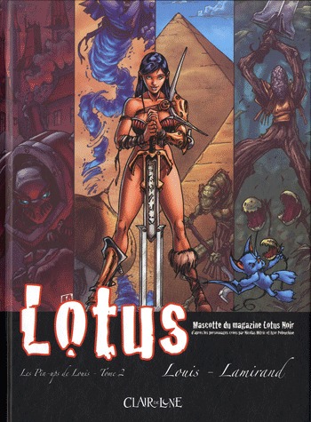 Les pin-ups de Louis 2 - Lotus. mascotte du magazine Lotus Noir