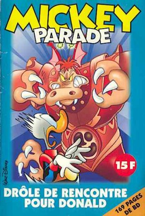 couverture, jaquette Mickey Parade 229  - Drôle de rencontre pour Donald (Disney Hachette Presse) Périodique
