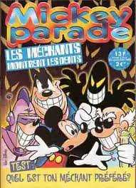 couverture, jaquette Mickey Parade 258  - Les méchants montrent les dents (Disney Hachette Presse) Périodique