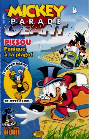 couverture, jaquette Mickey Parade 323  - Picsou panique à la plage (Disney Hachette Presse) Périodique
