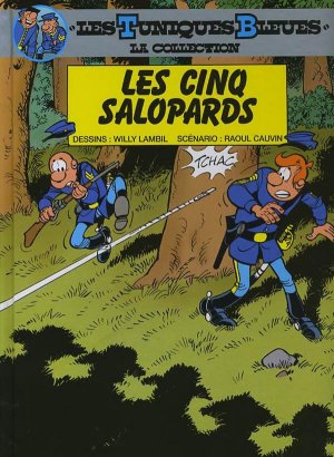 couverture, jaquette Les tuniques bleues 21  - Les cinq salopards  (Hachette BD) BD