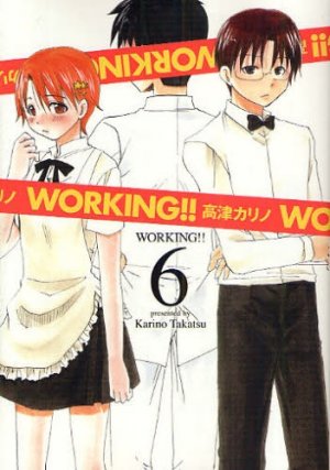 couverture, jaquette Working!! 6  (Square enix) Manga