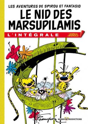 couverture, jaquette Les aventures de Spirou et Fantasio 12  - Le nid des MarsupilamisDeluxe - VO (Marsu Productions) BD