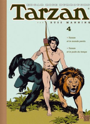 Tarzan par Russ Manning 4 - Tarzan au cœur de la Terre