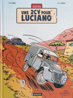 couverture, jaquette Une aventure de Jacques Gipar 3  - Une 2CV pour Luciano (paquet bd) BD