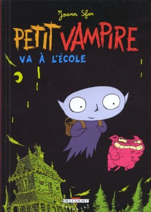 couverture, jaquette Petit Vampire 1  - Petit vampire va à l'écoleRéédition (delcourt bd) BD