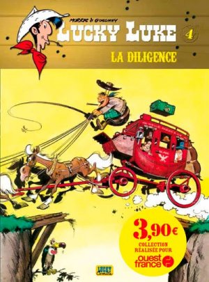 couverture, jaquette Lucky Luke 32  - 4 - La DiligenceRéédition Presse (Lucky comics) BD
