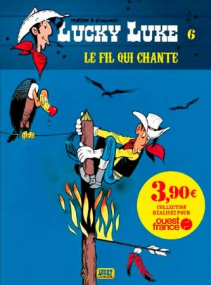 couverture, jaquette Lucky Luke 46  - 6 - Le fil qui chanteRéédition Presse (Lucky comics) BD