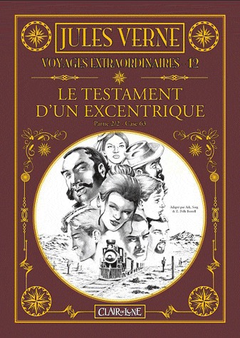 Jules Verne - Voyages extraordinaires 12 - Le testament d'un excentrique - Case 63